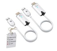 OiDiPi Wireless HDMI Transmitter and Receiver, 4K Decode/1080P HD Output/164FT/2.4G/5G/Plug Play, Wireless HDMI Extender Display Adapter, Stream Video Audio from Laptop/TV Box to Monitor/Projector