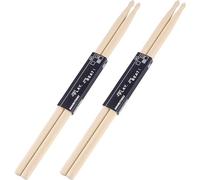 OIETON 2 Pairs Drum sticks 7A Classic Maple Wood Drumsticks Wood Tip Drumstick for Adults Kids and Beginners