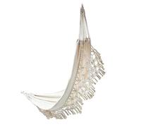 OIFAODAO, 260cm×140cm Boho, Macrame, Outdoor Cotton, Load Capacity 250 kg, with Cord & Storage Bag, for 2 People, Garden ，Hammock