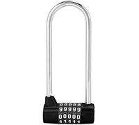 OIFAODAO, 5 Digit Dial Combination Password Extra Long, Suitable for Suitcases, Cabinets, Gym, Bicycle, Toolbox Padlocks,Combination Locks(Black)