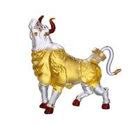 OIFAODAO, Animal Clear Glass Decanter Cow Shaped Liquor Dispenser Chinese Zodiac Wine Bottle for Scotch Rum Tequila Whiskey Carafe ,Decanter(1500ml/50.7oz)