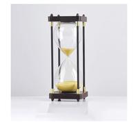 OIFAODAO, Colour Hourglass Timer30/45/60Minutes Glass Clock Sand Crafts GlassDecoration For Home Study Office Creative Gift,Hourglass(Unique Colour,60 minutes)