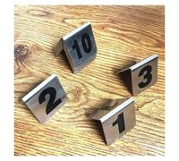 OIFAODAO, For Cafés Restaurant Bars Weddings Parties - Tent Style Table Numbers 1-50/1-100 Sturdy Stable Stackable Metal Number Cards/1 to 100,Restaurant table number(1 to 100)