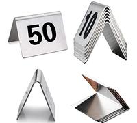 OIFAODAO, Number 1-50 1-100 Stackable Table Cards, Perfect For Restaurants, Establishments & Special Events,Restaurant table number(1 to 100)