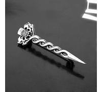 OIFAODAO, Outlander Brooch Thistle Celtic Knot Kilt Pin Scottish National Flower Brooches Women Men Viking Norse Jewelry ，Brooches