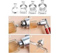 OIFAODAO, Perfume Capping Tool Flip Off Vial Crimper, Bottle Spray, Lid Hand Held Machine,Sealing Pliers(15mm)