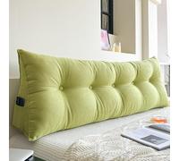OIFAODAO Reading Pillow, Reading Backrest Back Support Long Pillow Removable Cover Side(A,78 * 19.6 * 7.8 in)