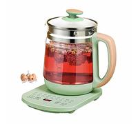 OIFAODAO, Smart Multifunctional High Borosilicate Glass H18 Heating Functions Electric Tea Pot Fast Boiling Heat Preservation Function 304 Stainless Steel ，Electric Kettle(1)