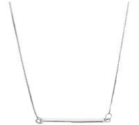 OIFAODAO, Sterling Simple Necklace For Women S925 Silver Geometric Line Dainty Trendy Choker Delicate Chain Gift Jewelry For Her Girls Couples,Ladies' Silver Necklace