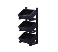 OIFJROIW Shower Caddy Corner, 4 Tier Standing Organiser Shelf, Snack Fruit Vegetable Display, For Kitchen, Bathroom, Hallway Or Basement(80 * 24)