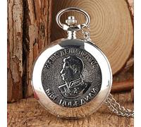 OIFMKC Pocket Watch Classic"for The Victory Over Germany in The Great Patriotic War 1941-1945" Theme Pocket Watch Souvenir Necklace Watch Gifts