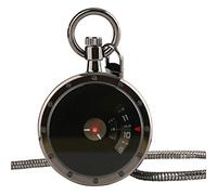 OIFMKC Pocket Watch New Fashion Unique Turntable Quartz Pocket Watch Creative Eyes Eyebrow Dial Design Men Women Chic Snake Chain Pendant Gift reloj,1