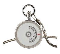 OIFMKC Pocket Watch New Fashion Unique Turntable Quartz Pocket Watch Creative Eyes Eyebrow Dial Design Men Women Chic Snake Chain Pendant Gift reloj,6