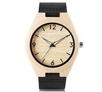 OIFMKC Wooden Watch Creative Full Natural Wood Male Watches Handmade Bamboo Novel Fashion Men Women Wooden Bangle Quartz Wrist Watch,5