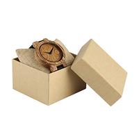 OIFMKC Wooden Watch Doctor Who Nature Wood Watch Men Quartz Watches Casual Black Leather Band Man Wrist Watch Light Weight Wooden Clock 2019 New,with Box