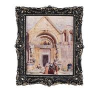 OIGUMR Black 8x10 inch/20.3x25.4 cm Picture Frame Made of Glass, Resin