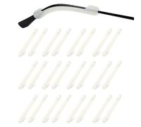 OIHCAZ 12 Pairs Eyeglasses Temple Tips Sleeve Retainer, Ultra Soft Silicone Anti Slip Glasses Grips Elastic Comfort Glasses Retainers for Spectacle Sunglasses Reading Glasses