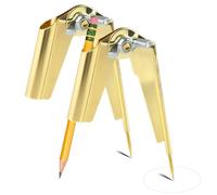 OIHCAZ 2PCS Scribe Tool, Scribing Compass Pencil Compass and Scriber Accurate Circle Compass Tool Scribing Tool for Drawing Circles, Woodworking, Metalworking, and Leather Work