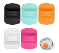OIHCAZ 5 PCS Colorful Magnetic Slider Replacement for YETI MagSlider Lids, Magnetic Accessories Compatible with YETI Rambler Tumbler 10oz 14oz 16oz 20oz 26oz 30oz