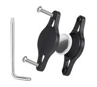 OIHCAZ Bike Mount for AirTag, Waterproof Bike Mount Holder for AirTag with Anti-theft Screws Concealed Installation Under the Bottle Cage