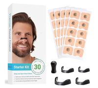 OIHCAZ Magnetic Nose Strip, 90 Count Magnetic Nasal Strips Nose Magnet for Breathing Better with 4 Different Sizes of Anti Snore Nose Clip to Improve Sleep Quality Reduce Snoring Aids for Men Women