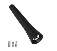 OIHCAZ Mini Car Aerial, 6.5cm Universal Roof Cars Radio Antenna Small Short AM/FM Aerial Accessories Screws M4 M5 M6 Fits SUV, Truck, Camper Vans