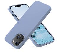 OIIAEE Liquid Silicone Case Designed for iPhone 13 Mini Case, Ultra Slim Shockproof Protective Phone Case Cover with Soft Anti-Scratch Microfiber Lining, 5.4 inch,Sierra Blue