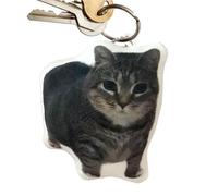 Oiiai Cat Swivel Keychain: Cute Handbag Charm C, riferimento alla