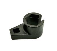 Oiieco 22mm Oxygen Sensor Socket 3/8" Drive - Heavy Duty Chrome Moly Steel Lambda Sensor Removal Tool, Slotted & Offset Design for Easy Access - Fits Most Cars & Exhaust Systems