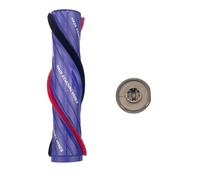 Oiieco Brush Roller with End Cap Replacement Compatible with Dyson V10 V11 V15 Vacuum Cleaner, Anti Tangle Direct Drive Brush Bar with Carbon Fibre Strips