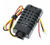 Oiieco DHT21 / AM2301 Digital Capacitive Temperature & Humidity Sensor Module - Single Unit, 3.3-5 V Compatible, ABS Enclosed, Ideal for Arduino & Raspberry Pi IoT, Smart Home & Greenhouse Monitoring