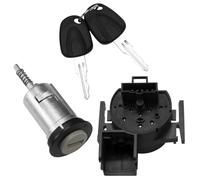 Oiieco Ignition Lock Barrel and Ignition Switch for Opel Vauxhall Corsa Meriva Astra Tigra Zafira Combo 0913694 0913965 913694 93172799 0913654 0913654S1,Replacement Starter Switch Kit