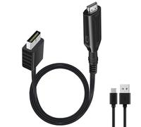 Oiieco PS2 to HDMI Adapter/Converter Multifunctional HDTV HDMI Cable Adapter for PS 2, Video Converters PS 2 to HDMI Converter Compatible with PS2 Game Consoles Monitor Projector