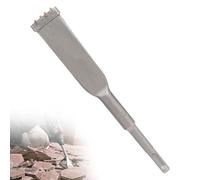 Oiieco SDS Plus Brick Removal/Masonry Chisel 200 X 32mm, Comb SDS Chisel for Tile Concrete Corner Stone, Carbide-Tipped Heat Treated Flat Blade, for Brick Removal, Stone Wall and Concrete Work