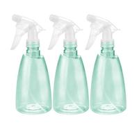 Oiiurly 3 Pcs Water Spray Bottle 500ml Plastic Empty Spray Bottles With Fine Mist and Inject Modes for Home Cleaning Hairdressing Gardening Plants Refillable Sprayer Bottle (Green)
