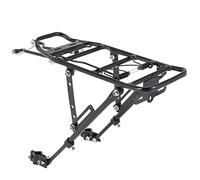 Oiiwowi Aluminum Alloy Bike Cargo Rack Disc Brake Rear Rack Road Bike Foldable Pannier Carrier Luggage Shelf