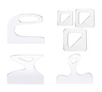 Oiiwowi Triangle Cutting Board Cutting Board Handle Template Cut Acrylic Router Template Woodworking Router Template