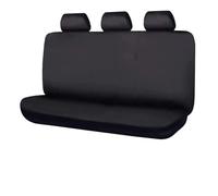OIJJSNX Car Seat Covers Plain Fabric Bicolor Stylish Car Seat Covers Universal Polyester Seat Cover Set Fit Most SUVs, Vans Seat Protector(AD-R)