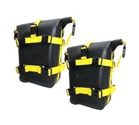 OIJJSNX Motor Pannier Bag 1/2PCS Motorcycle Bumpers Bag Waterproof 5L-8L Side Frame Crash Bar Universal Tools Storage(Black Yellow 2)