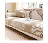 OIJKLA l shape sofa covers 45 * 45cm pillowcase slipcover uses non slip latex particles on the back,Soft Breathable Washable Slipcover for U Shape L Shape Sectional Sofa