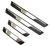 OIJNMHYB Car Door Sill Protector for Jeep Avenger 2022-2025, Scuff Guard Plate Kick Plates Stainless Steel Welcome Pedal Guard Threshold Cover Accessories,A/Silver