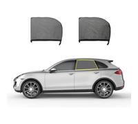 OIJNMHYB Car Side Window Sun Shade For O-pel Vauxhall Mokka X 2013-2018, Breathable Mesh Window Socks Blackout Sun Shield Block UV Rays Privacy Protection,B/Rear-window