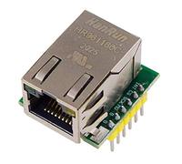 Oikabio 2PCS/LOT -ES1 W5500 Chip New SPI to LAN/Ethernet Converter/IP Mod Module