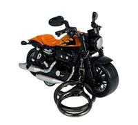 Oikabio 3D Harley Motorcycle Keychain for Men Creative Key Chain for Car Motorcycle Shape Keyring Accessories Ring for Office Backpack Purse Charm Gift for Motocross Racer