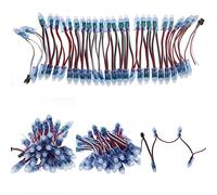 Oikabio 500Pcs 12mm WS2811 Full Color LED Pixel Light Module DC5V IP68 Waterproof RGB 2811 1903 IC Digital LED Christmas Light