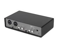 Oikabio Audio Interface Sound Card 24-Bit/192KHz AD Converter for Electric Guitar Live Recording Professional Studio Singing