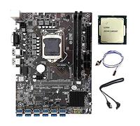 Oikabio B250C BTC Mining Motherboard 12 USB3.0 to PCIE+G3900 CPU+Switch Cable+SATA Line LGA1151 DDR4 RAM SATA3.0+MSATA ETH