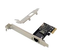 Oikabio PCIE X1 RJ45 Gigabit Server Network Card RTL8111C Single Port 1000M Ethernet Adapter Card Desktop Network Card
