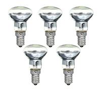Oikabio Replacement Lava Lamp E14 R39 30W Spotlight Screw in Light Bulb Clear Reflector Spot Light Bulbs Lava Incandescent 5Pcs