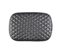 Oikabio Universal Console Lid Cover,PU Leather Console Armrest Cushion Pad Protector for Vehicle, SUV, Truck, Car